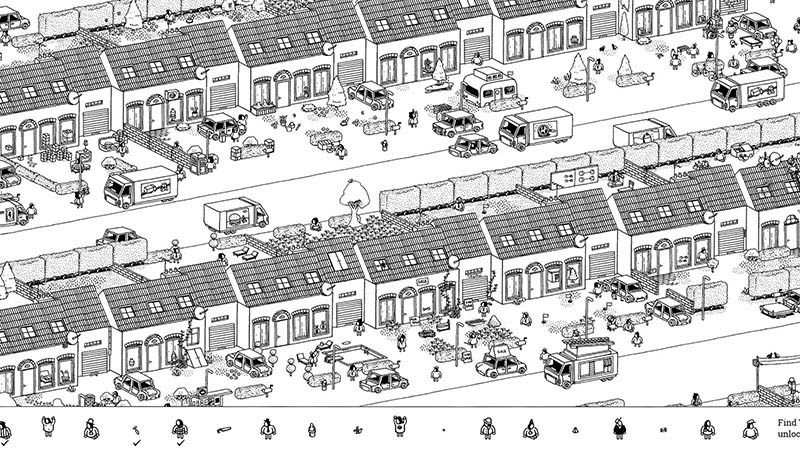 10 игр, которые можно купить в Steam по новогодним скидкам - Hidden Folks (2)