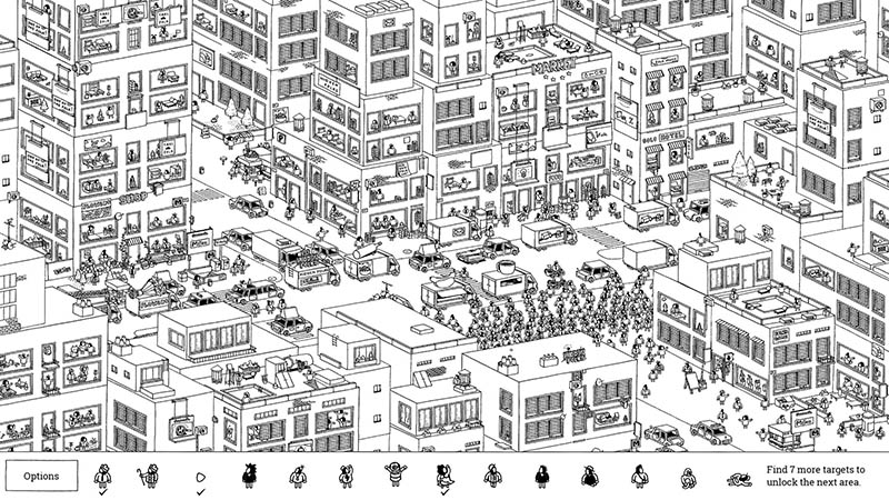 10 игр, которые можно купить в Steam по новогодним скидкам - Hidden Folks (3)