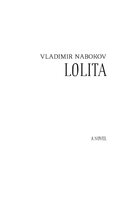 Лоліта-Набоков страница 1