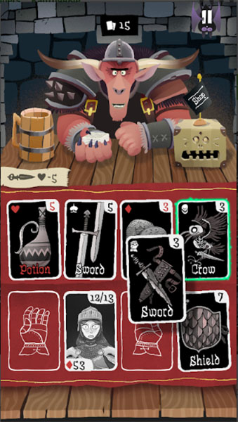 Топ-5 приложений для iOS и Android (29 октября - 4 ноября) - Card Crawl (1)