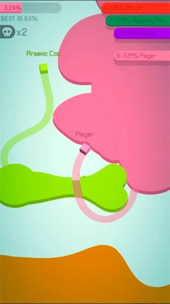 Топ-5 приложений для iOS и Android (5 - 11 ноября) - Paper.io 2 (2)
