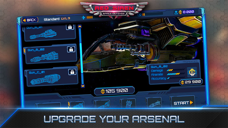 Топ-5 приложений для iOS и Android (5 - 11 ноября) - Red Siren Space Defense (3)