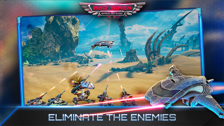 Топ-5 приложений для iOS и Android (5 - 11 ноября) - Red Siren Space Defense (4)