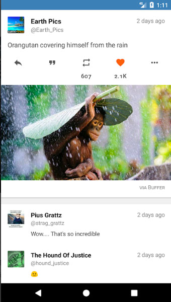 Топ-5 приложений для iOS и Android (26 ноября - 2 декабря) - Fenix for Twitter (4)