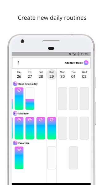 Топ-5 приложений для iOS и Android (21 - 27 января) - Habit — создавай привычки! (1)