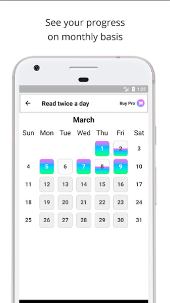 Топ-5 приложений для iOS и Android (21 - 27 января) - Habit — создавай привычки! (4)