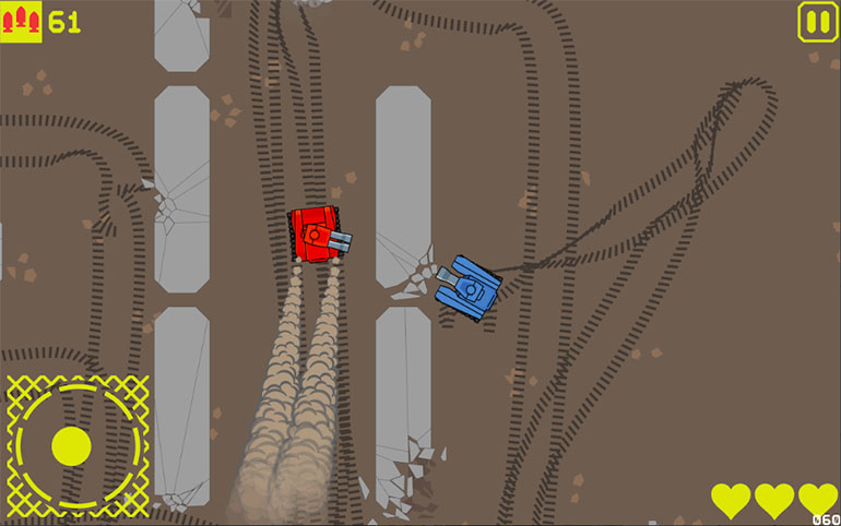 Топ-5 приложений для iOS и Android (7 - 13 января) - Flank That Tank! (2)
