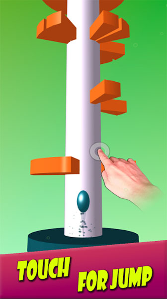 Топ-5 приложений для iOS и Android (28 января - 3 февраля) - Прыгающий шарик Rise On Top (1)