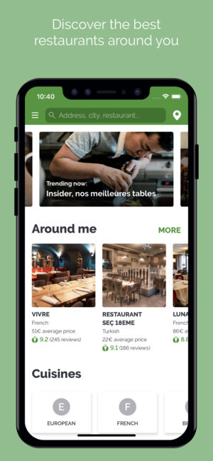 Топ-5 приложений для iOS и Android (18-24 марта) -TheFork - фото 4