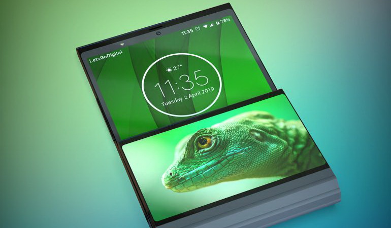 Lenovo гибкий смартфон