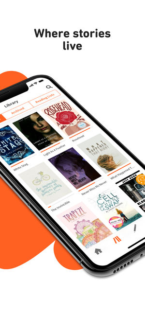 Топ-5 приложений для iOS и Android (1 – 7 апреля) - Wattpad - фото 5