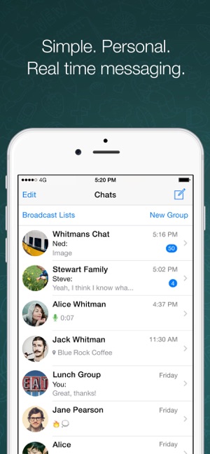 Топ-5 приложений для iOS и Android (8 – 14 апреля) - WhatsApp - фото 3,