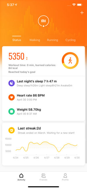 ТОП-5 приложений для iOS и Android (13 - 19 мая) - Mi Fit - Фото 4