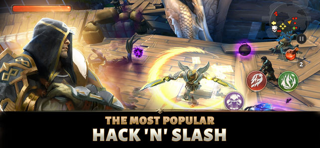 Топ-5 приложений для iOS и Android (24 – 30 июня) - Dungeon Hunter 5 - фото 1