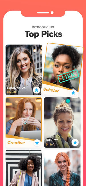 Топ-5 приложений для iOS и Android (5 - 11 августа) - Tinder - фото 5