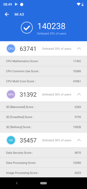 A30s или Mi A3 – Антуту1