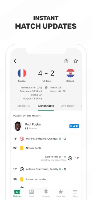 ТОП-5 приложений для iOS и Android (2-8 сентября) - FotMob - Фото 3
