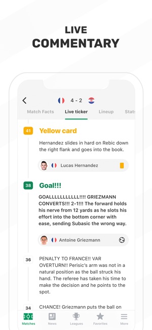 ТОП-5 приложений для iOS и Android (2-8 сентября) - FotMob - Фото 4