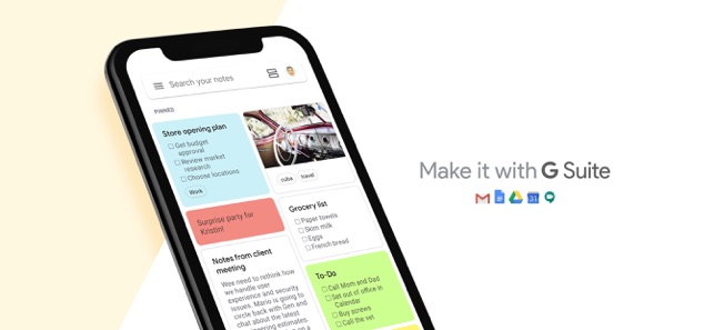 ТОП-5 приложений для iOS и Android (2-8 сентября) - Google Keep - Фото 5