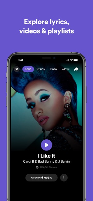 Топ-5 приложений для iOS и Android (16-22 сентября) - Shazam - Фото 3