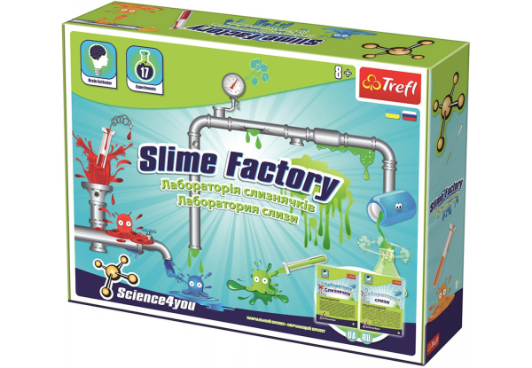 Игровой научный набор Trefl Science4you Лаборатория слизи