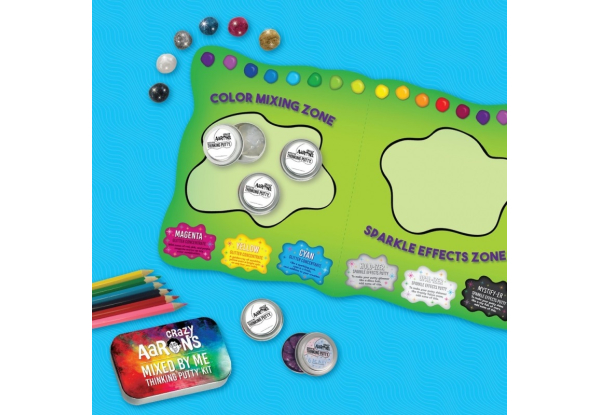 Набором Crazy Aarons Thinking Putty Моя Экспериментальная Лаборатория 3