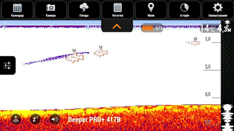 Обзор для поклонников рыбной ловли эхолот Deeper PRO+