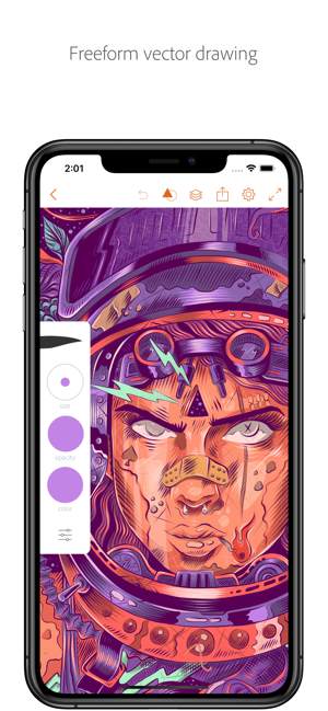ТОП-5 приложений для iOS и Android (11-17 ноября) - Adobe Illustrator Draw - Фото 1