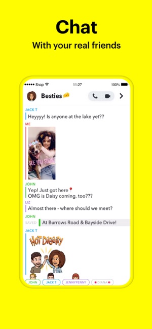 ТОП-5 приложений для iOS и Android (18-24 ноября) - Snapchat - Фото 3
