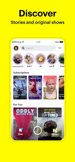 ТОП-5 приложений для iOS и Android (18-24 ноября) - Snapchat - Фото 5