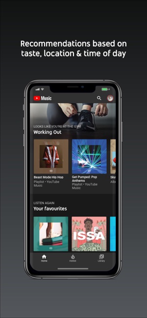ТОП-5 приложений для iOS и Android (18-24 ноября) - YouTube Music - Фото 2