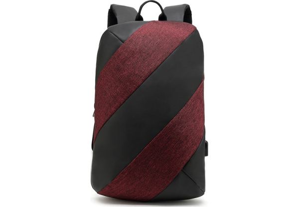 Рюкзак для ноутбука городской Baibu USB tiger-pack red