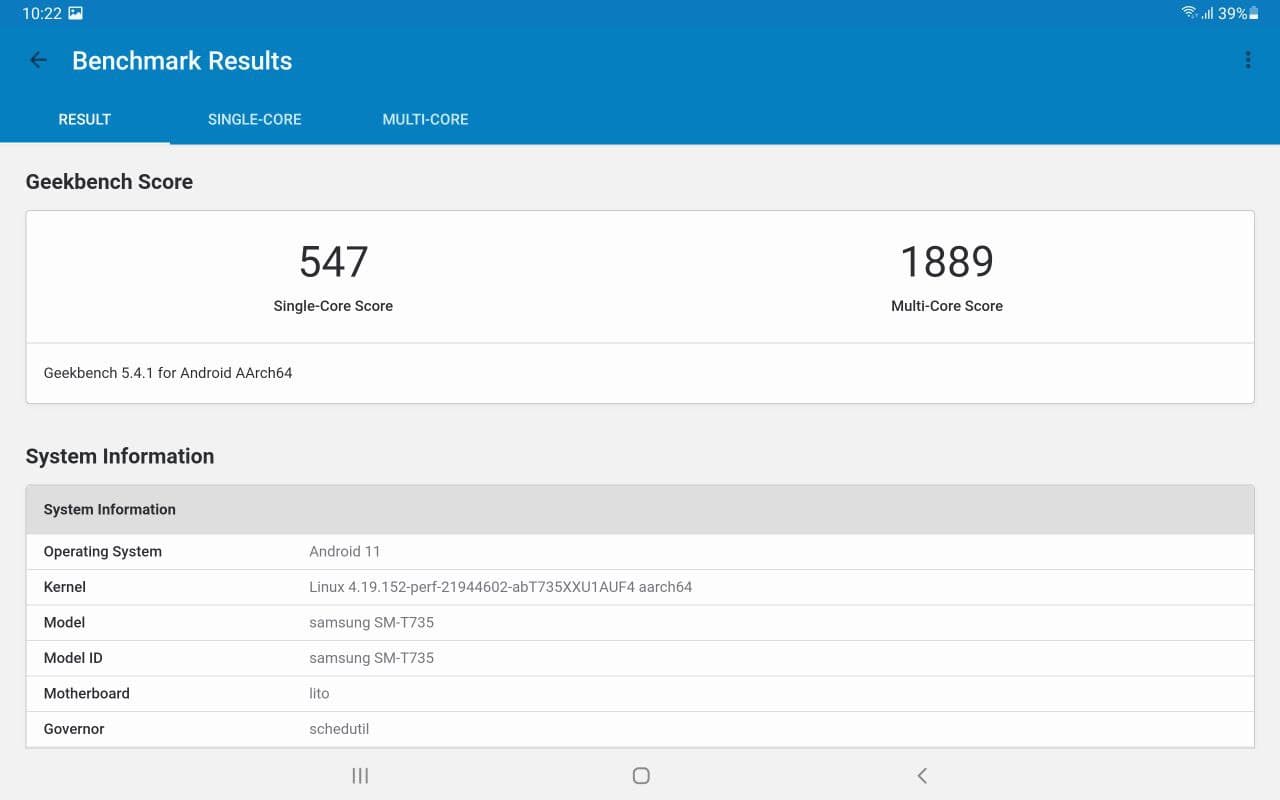 Обзор Samsung Galaxy Tab S7 FE – Тест 1