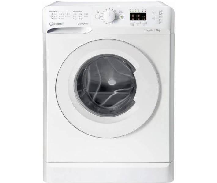 Узкая стиральная машина Indesit с цифровым дисплеем