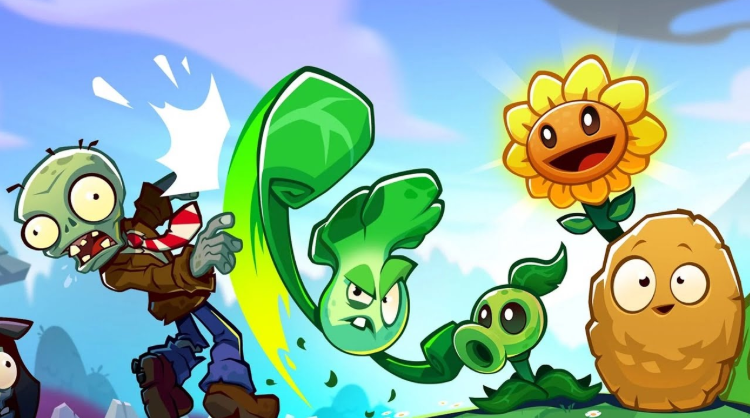 Арт офлайн-гри Plants vs Zombies