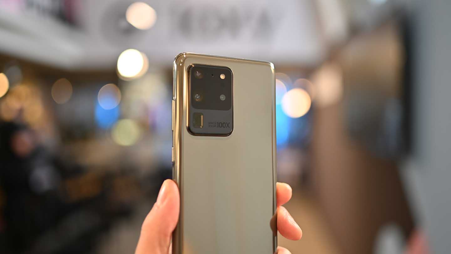 100х зум Samsung S20 Ultra