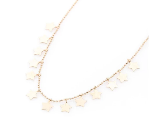 Колье из красного золота