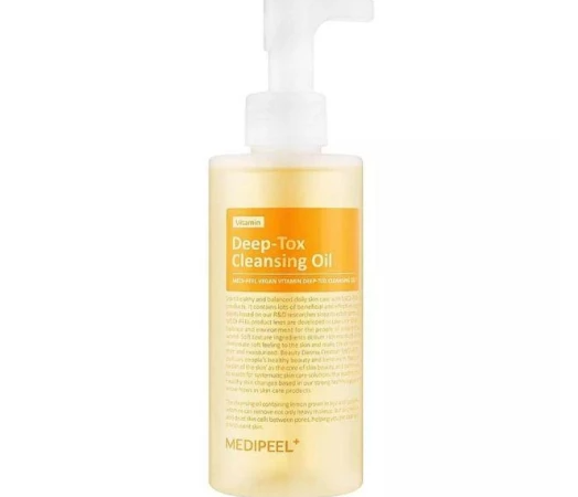 Витаминное очистительное гидрофильное масло Medi-Peel Vegan Vitamin Deep Tox Cleansing Oil 200 ml