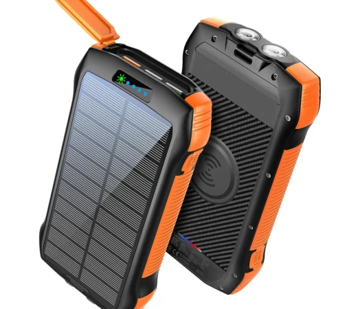 Зовн_АКБ Promate 20000mAh 20W із сонячною панеллю