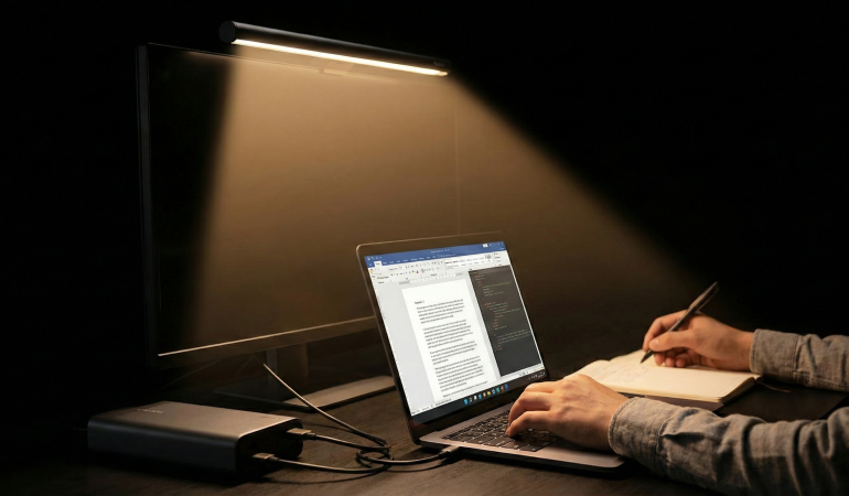 Скринбари як альтернатива настільним лампам