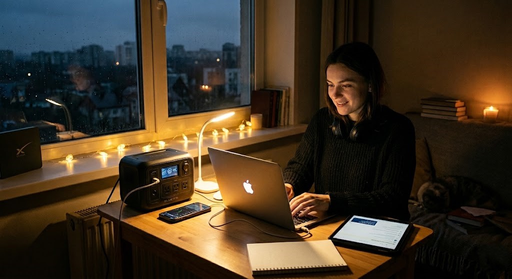 Гаджети для зв’язку, роботи, навчання під час блекауту: як зберегти продуктивність без розетки