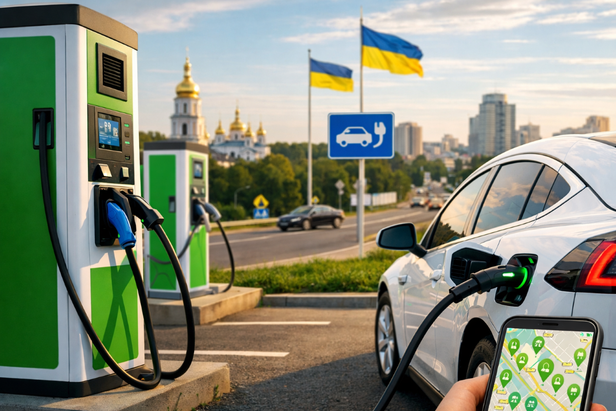 Як і де шукати електрозаправки Україні: топ популярних мереж і додатків