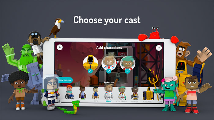 35 фирменных приложений от Google, которые упростят вашу жизнь - Toontastic 3D (2)