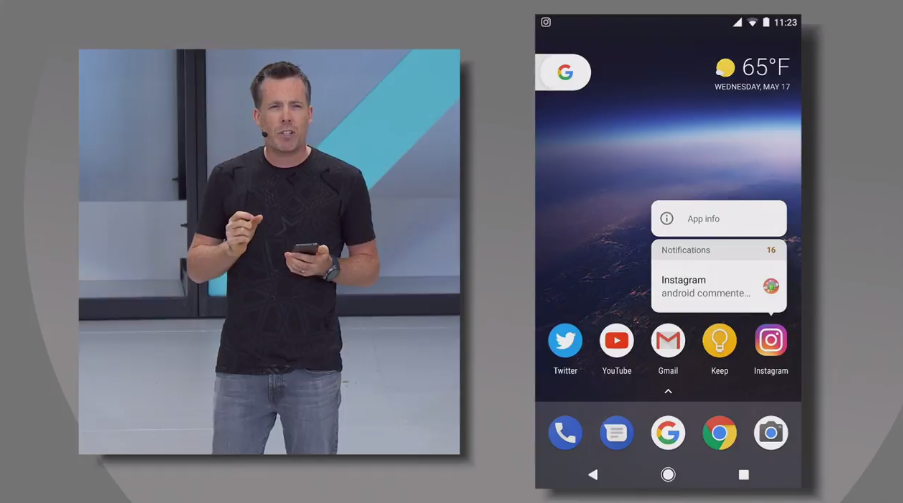 Android O-особенности новой операционной системы Работа Notification Dots Android O-особенности новой операционной системы Работа Notification Dots