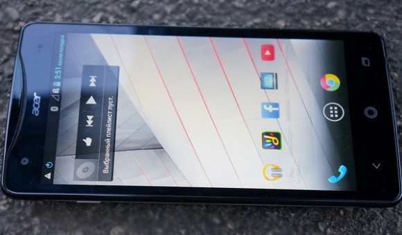 Acer Liquid S1 Duo экран