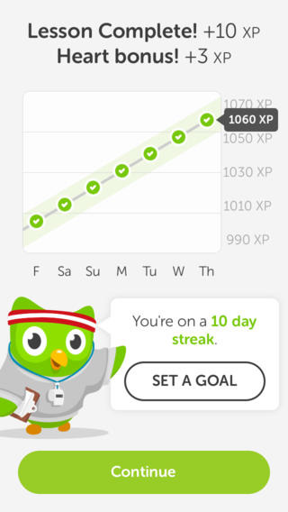Фото Duolingo - iOS - достижения Фото Duolingo - iOS - достижения
