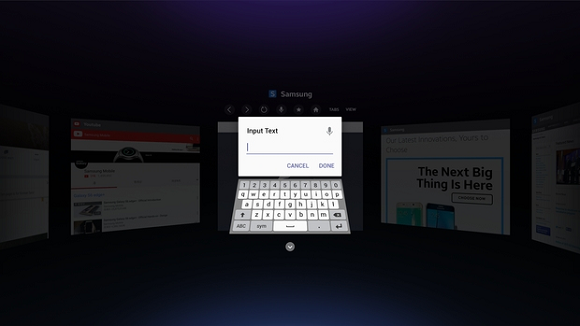 Galaxy VR internet Browser 2