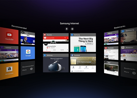 Galaxy VR internet Browser