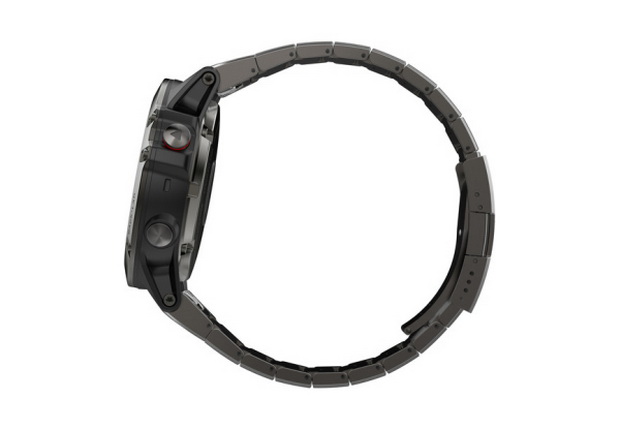 Garmin fenix 5 Sapphire Slate grey with metal band-photo 5