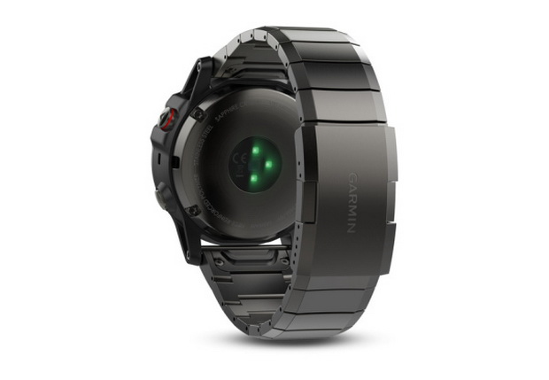 Garmin fenix 5 Sapphire Slate grey with metal band-photo 6